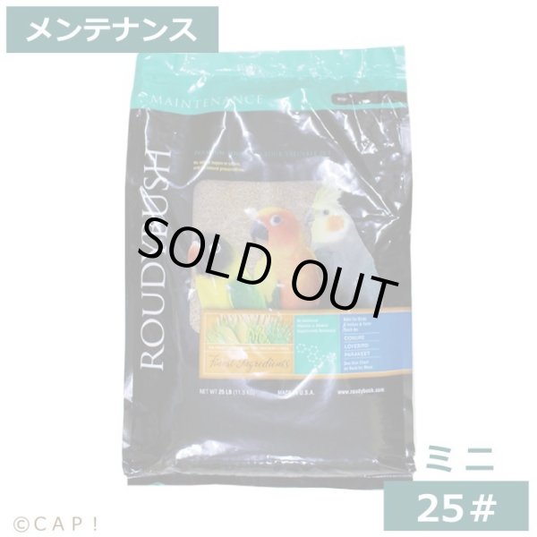 画像1: CAP! 鳥の餌 賞味期限2026/9/12ラウディブッシュ メンテナンス ミニ 25#(11.3kg) (1)