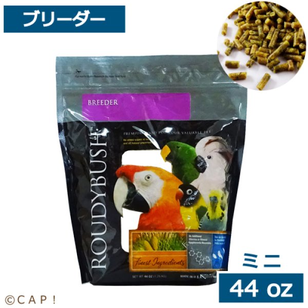 画像1: CAP! 鳥の餌 賞味期限2026/9/26ラウディブッシュ ブリーダー ミニ 44oz(1.25kg) (1)