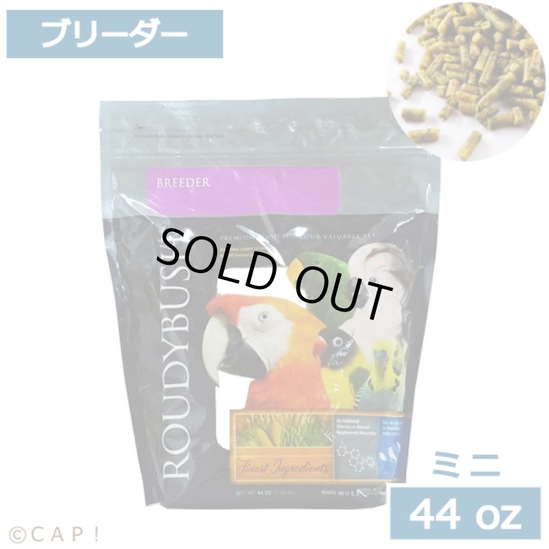 画像1: CAP! 鳥の餌 賞味期限2026/9/26ラウディブッシュ ブリーダー ミニ 44oz(1.25kg) (1)