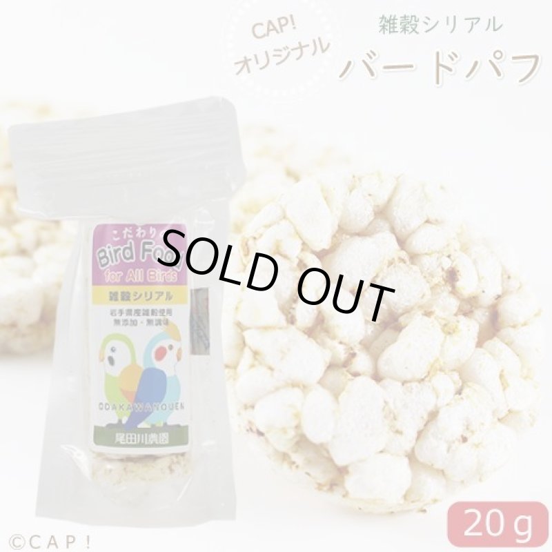 画像1: CAP! 雑穀 賞味期限2025/8/13　尾田川農園 バードパフ 20g（約10枚入り） (1)