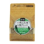 画像1: CAP! 鳥の餌 賞味期限2025/12/31  黒瀬ペットフード】KBS-03国産 小鳥の主食 4種ブレンド 400g (1)