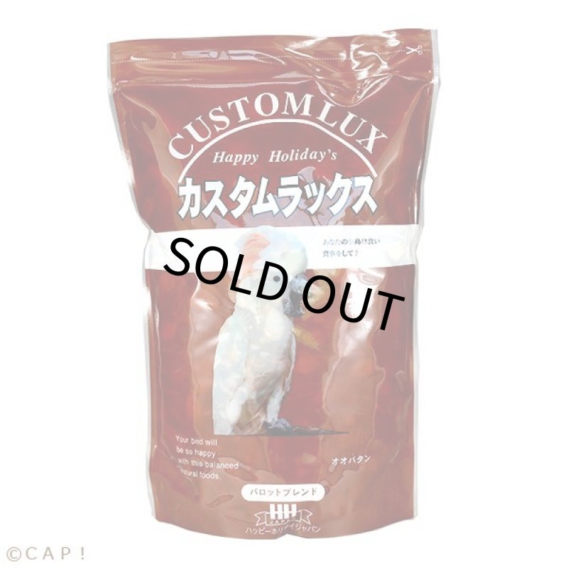画像1: CAP! 鳥の餌 賞味期限2028/3/31 カスタムラックス パロットブレンド (1)