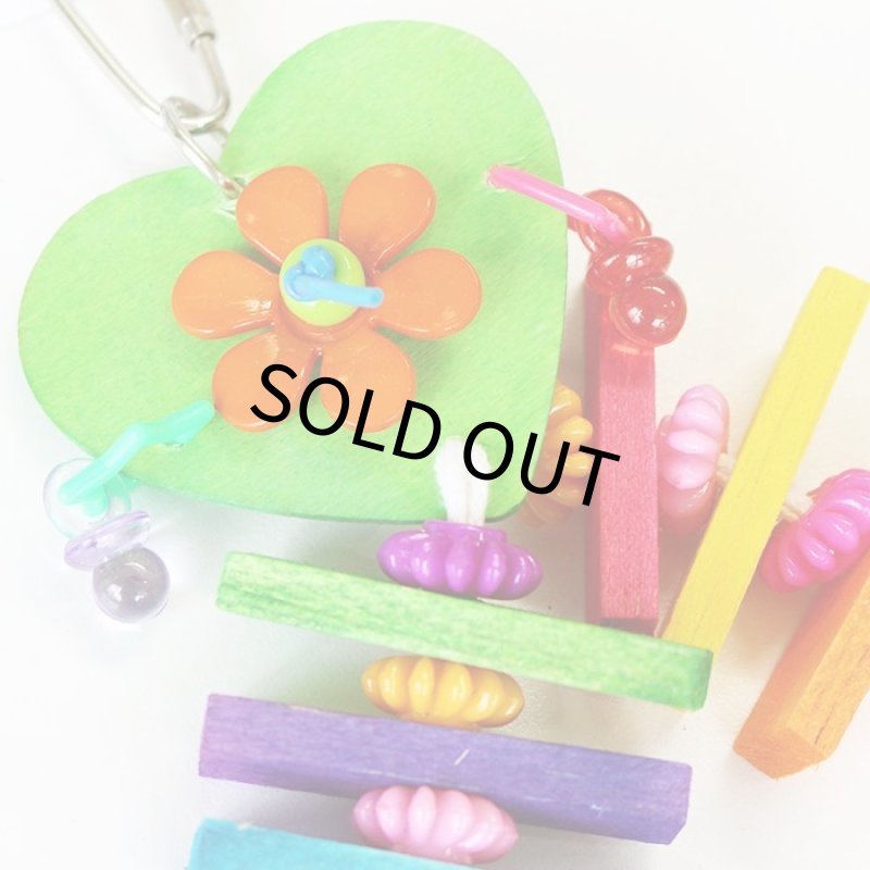 画像2: CAP! 鳥のおもちゃ SB1171 Heart Strings (2)