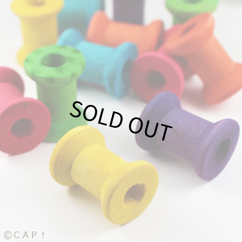 画像2: 【Parts】7/8” x 1 1/8" Wood Spool 1個SB★ (2)