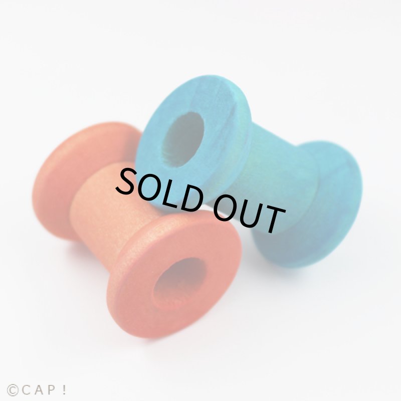 画像3: 【Parts】7/8” x 1 1/8" Wood Spool 1個SB★ (3)