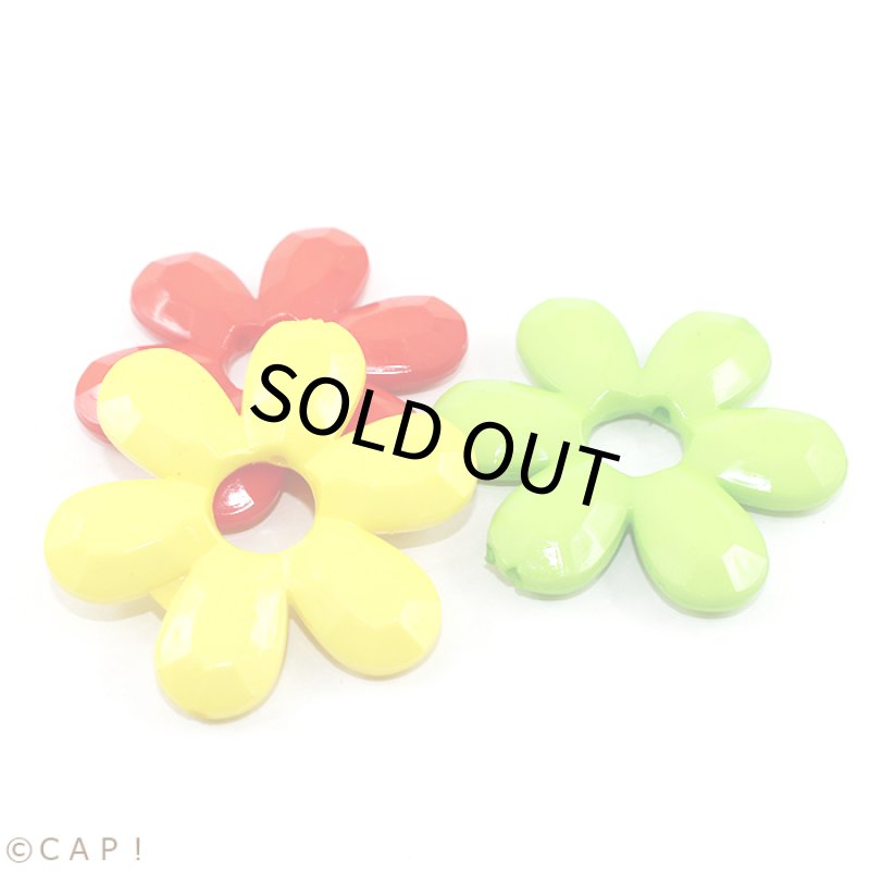 画像2: 【Parts】Flower Thick Bead  １個 SB★ (2)