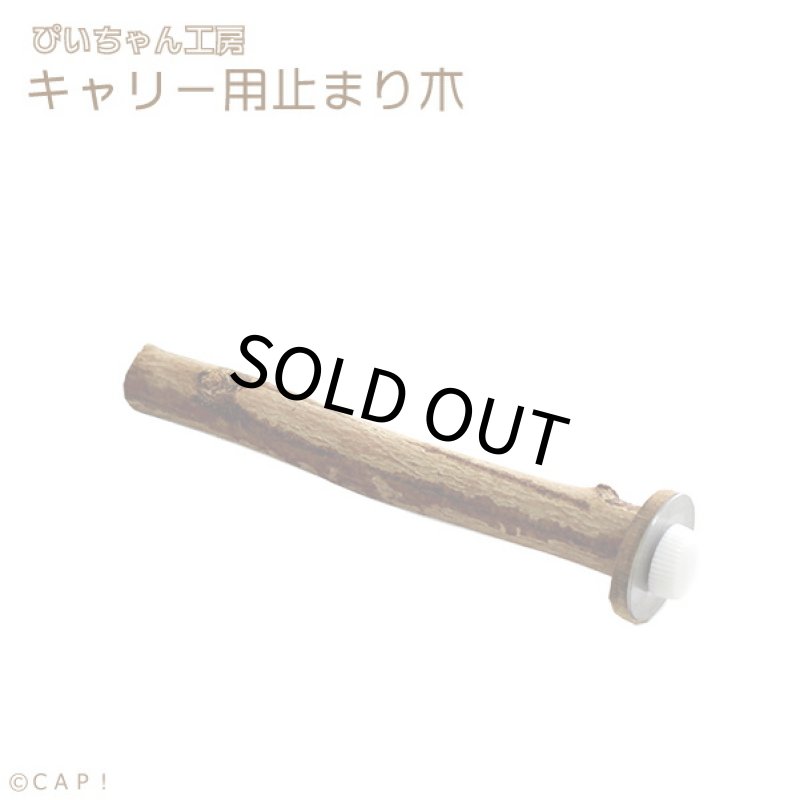 画像1: 【ぴいちゃん工房】キャリー用止まり木★ (1)