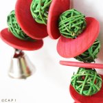 画像2: SB186 Vine Ball Candy Cane XMAS (2)