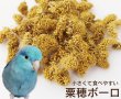 画像1: CAP! 鳥の餌 賞味期限2026/9/30 熊本県産 有機JAS認定品 粟穂ボーロ 30g (1)