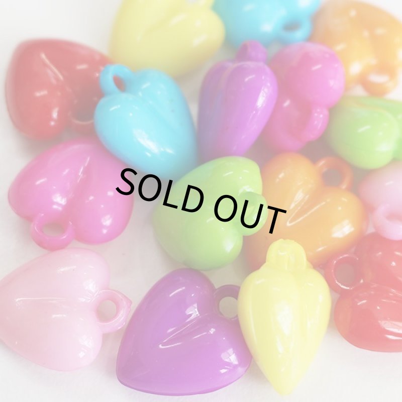 画像2: 【Parts】Heart Puff Charm 1個 SB★ (2)