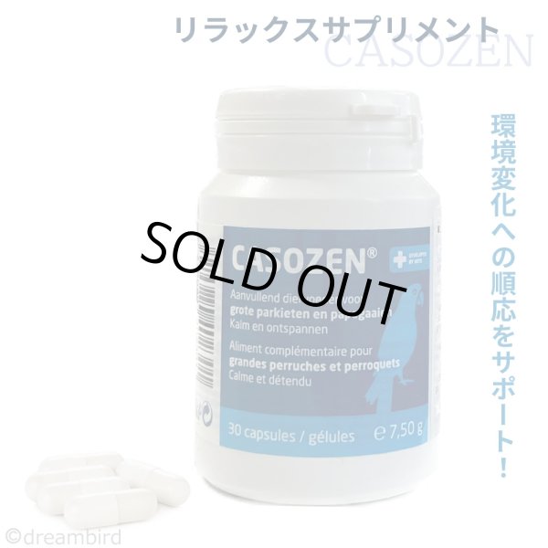 画像1: CAP!  鳥用リラックスサプリメント CAP!  賞味期限2027/7/31【TAVC】Casozen(7.5g)★ (1)