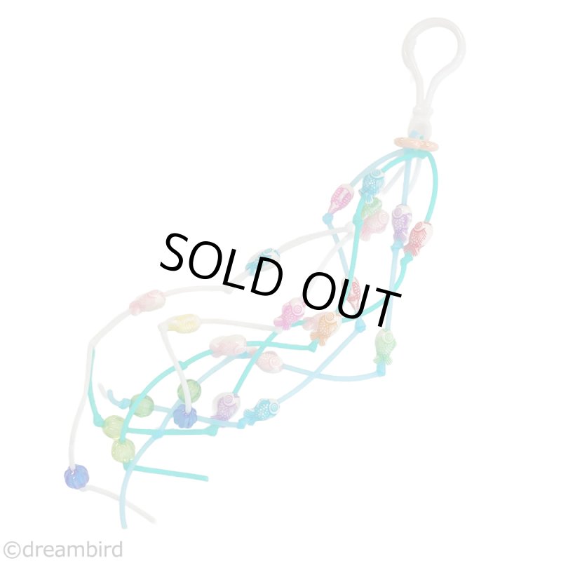 画像1: 【jerry's bird toy】Jerry019-2 チョキチョキビーズ　＜夏ver.＞※金魚ビーズ※★ (1)