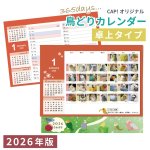 画像1: 2026年版365days 鳥どりカレンダー ＜卓上タイプ＞★ (1)