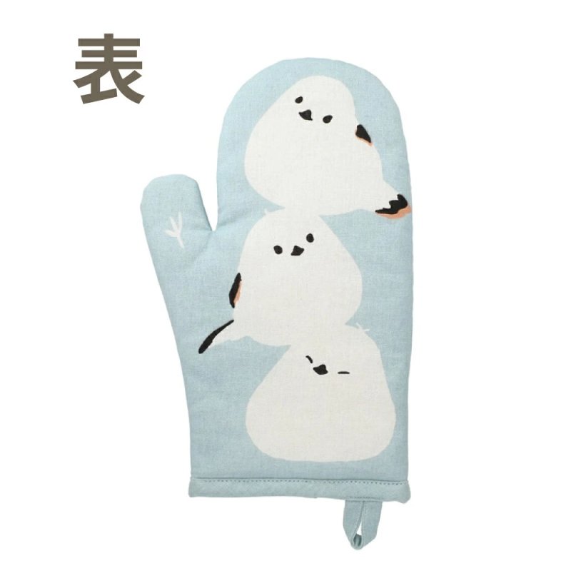 画像2: 【フレンズヒル】ミツゴノシマダ　ミトン（片手１枚入） (2)