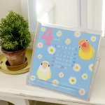 画像4: 【小桜森】2026年版 ケース入り卓上カレンダー Lovebird calendar★ (4)
