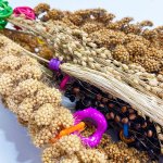 画像4: 【CAP!オリジナル】クリスマス バードスワッグ 小鳥が食べられる有機栽培粟穂と無農薬雑穀のブーケ (4)