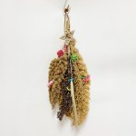 画像5: 【CAP!オリジナル】クリスマス バードスワッグ 小鳥が食べられる有機栽培粟穂と無農薬雑穀のブーケ (5)