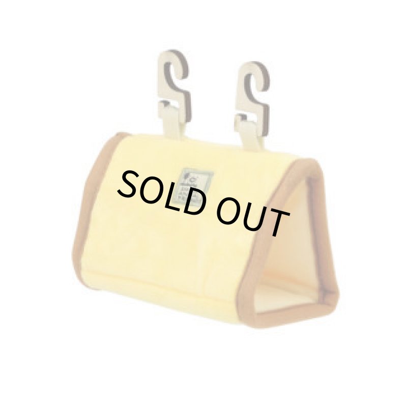 画像5: SANKO B82 小鳥の三角ベッドＳ ※金属不使用 木製フック※ イエロー (5)