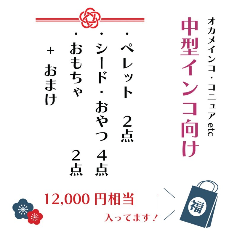 画像2: 【1/2fri20:00〜】オカメインコ・コニュアなどの中型鳥向け♪ 12,000円相当 ※同梱不可・送料込み※おひとり様一点まで※【お正月福袋】Mセット ※LAFEBER’sサンプル付き (2)