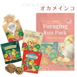 画像1: CAP! 鳥の餌 賞味期限2026/10/9【オカメ】ラフィーバー フォレイジングファンパック オカメインコ (1)