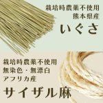画像4: かじりーず いぐさロープ直径5mm x3M 栽培時農薬不使用いぐさ 熊本県産 (4)