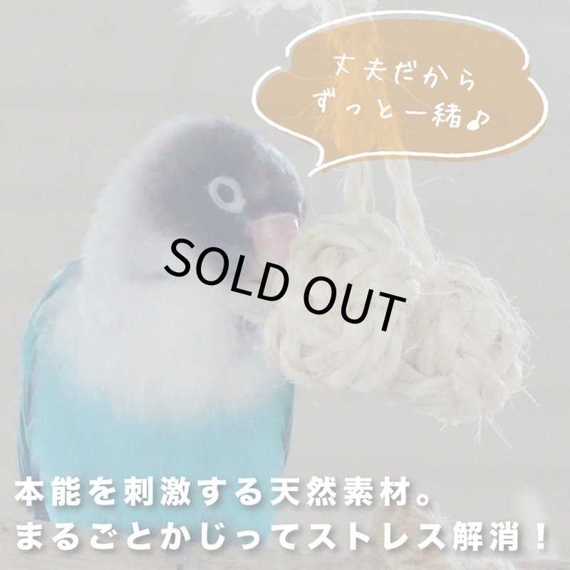 画像5: かじりーず さくらんボール 【東アフリカ産】栽培時農薬不使用サイザル麻 (5)