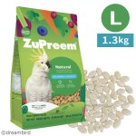 画像1: CAP! 鳥の餌 賞味期限2027/3/23ズプリーム ナチュラル L ラージパロット (48oz/3lb/1.3kg) (1)