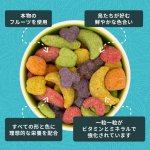 画像2: CAP! 鳥の餌 賞味期限2027/9/1ズプリーム フルーツブレンド L ラージバード 3.5#/1.58kg (2)