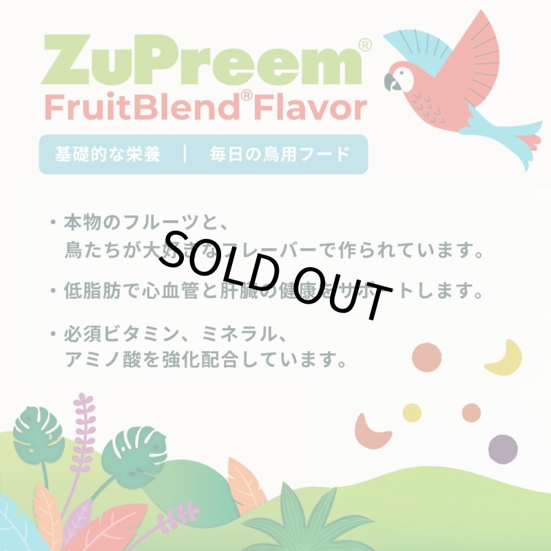画像3: CAP! 鳥の餌 賞味期限:2027/12/27ズプリームフルーツブレンド ＭＬパロット＆コニュア 2#(907g) (3)