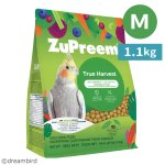 画像1: CAP! 鳥の餌 賞味期限2027/11/30ズプリーム トゥルーハーベスト Ｍ オカメインコ (2.5#/1.1kg) (1)