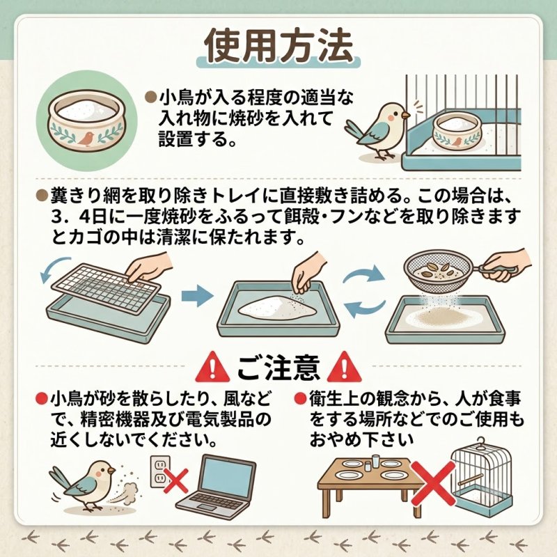 画像3: 小鳥用健康焼砂 (3)