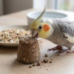 画像2: ペッズイシバシ 小鳥用鉱物飼料 新型塩土 (2)